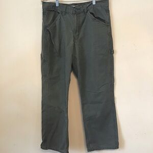 Men's Olive Green Utility Pants